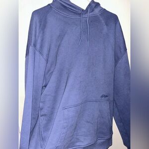 Men's Blue Hoodie Hollister